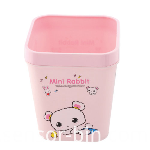 Mini Rabbit Colorful Plastic Waste Bin (FF-5256)